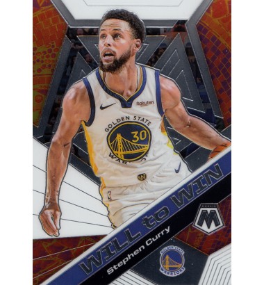 Panini Mosaic 2019-2020 Will to Win Stephen Curry (Golden State Warriors)